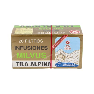 TILA ALPINA MILVUS SEDANT 20INFUSIONES MILVUS