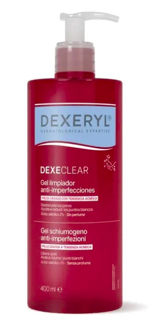 DEXECLEAR GEL LIMPIADOR IMPERFECCIONES 400ML