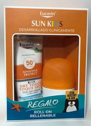 PACK EUCERIN SOLAR 50+ NIÑOS GEL CR.  200ML+REGALO