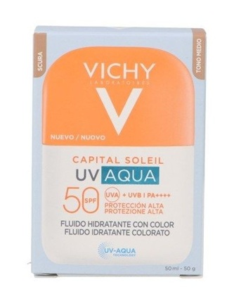 VICHY FLUIDO HIDRATANTE COLOR MEDIO SPF50+ 50 ML