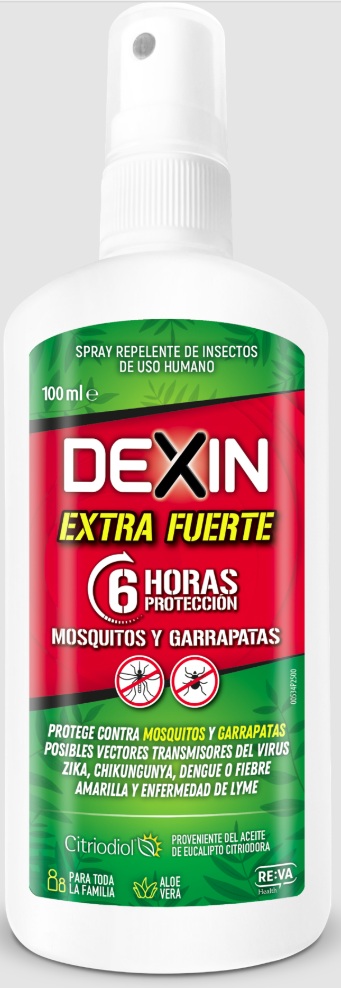 DEXIN EXTRA FUERTE ANTI MOSQUITOS Y GARRAPATAS 100