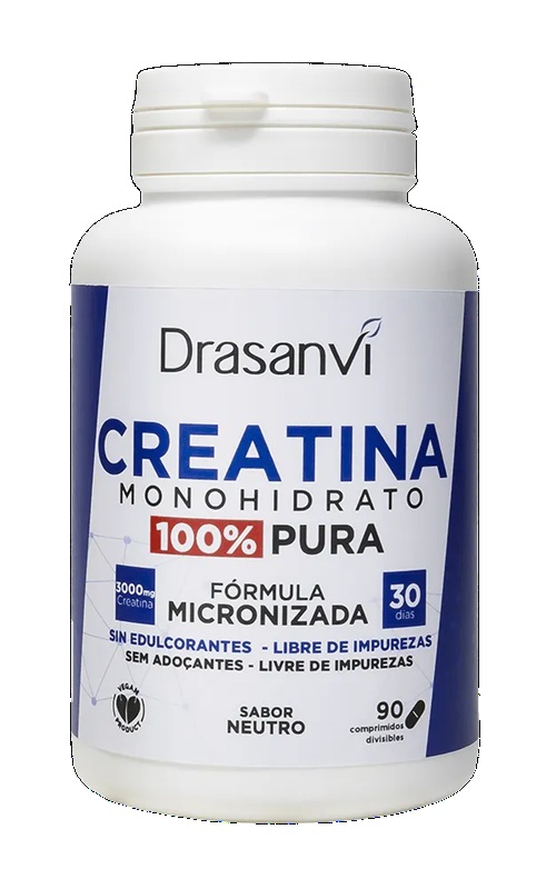 CREATINA MONOHIDRATO MICRONIZADA 90 COMP DRASANVI