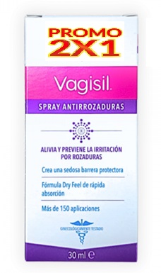 DUPLO VAGISIL SPRAY ANTIRROZADURAS 2 X 30 ML