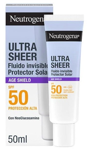 NEUTROGENA SOLAR FLUIDO ANTI EDAD  SPF50+ 50ML