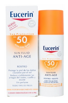 EUCERIN SOLAR 50+ FLUIDO ANTI-EDAD 50ML