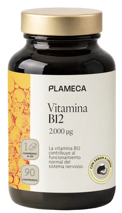 VITAMINA B12  2,000 mcgr 90 COMP PLAMECA
