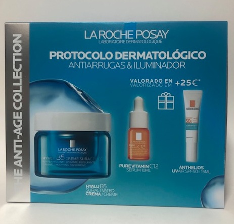 PACK CREMA HYALU B5  SURACTI  LA ROCHE 50ML+REGALO