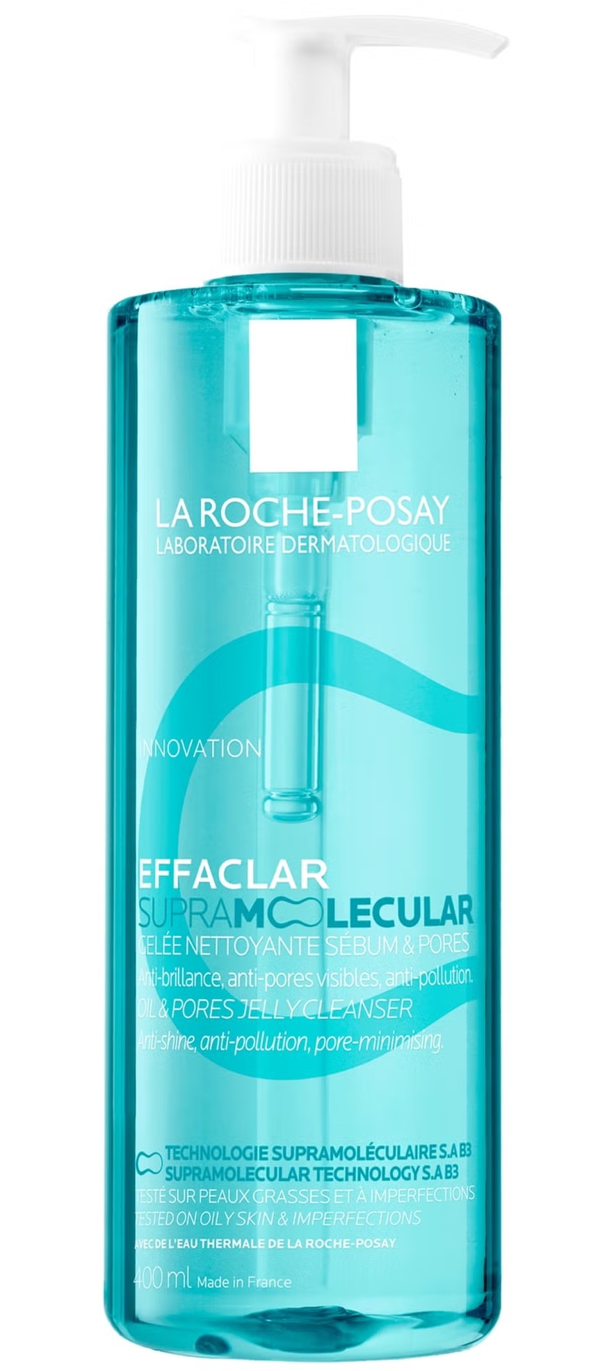 EFFACLAR SUPRAMOLECULAR GEL 400 ML LA ROCHE POSAY