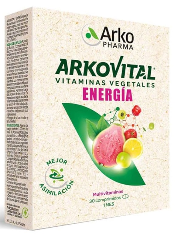 ARKOVITAL VITAMINAS VEGETALES 30 COMP