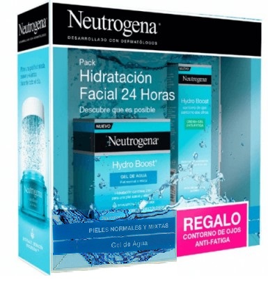 NEUTROGENA FACIAL GEL DE AGUA 50 ML +C.OJOS REGALO
