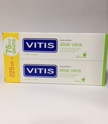 DUPLO VITIS PASTA ALOE MANZANA 2 X  150ML