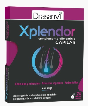XPLENDOR CAPILAR 24 CAPS DRASANVI