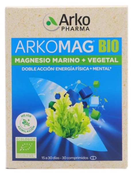 ARKOMAG DOBLE MAGNESIO BIO 30 COMP