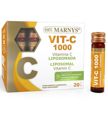 VIT-C 1000 LIPOSOMADA 20 VIALES X 10 ML MARNYS