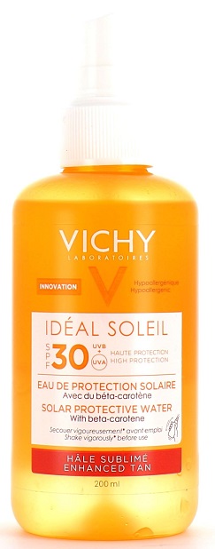 VICHY AGUA PROTECCION SOLAR F50+ LUMINOSIDAD 200ML