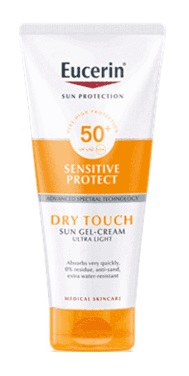 EUCERIN SOLAR 50+ GEL CREMA TOQUE SECO 200ML