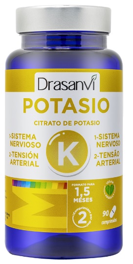MINERAL POTASIO CITRATO 90 COMP DRASANVI