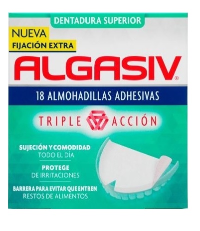 ALGASIV DENTADURA SUPERIOR 18 UD