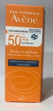 AVENE FLUIDO 50+ SPF 50 ML S/P