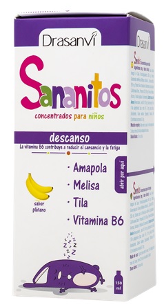 SANANITOS DESCANSO JARABE 150 ML DRASANVI