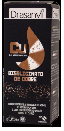 MINERAL COBRE BISGLICINATO 90 COMP DRASANVI