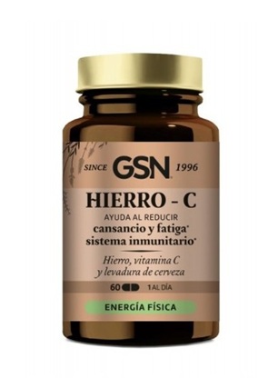 HIERRO CON VIT C 60 COMPRIMIDOS GSN