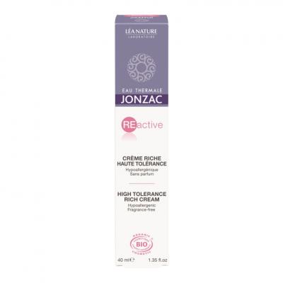 CREMA RICA ALTA TOLERANCIA REACTIVE BIO 40ML JONZA