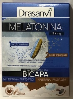 MELATONINA BICAPA RETARD 60 COMP DRASANVI