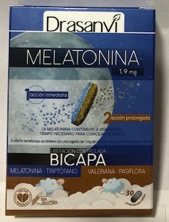 MELATONINA BICAPA RETARD 30 COMP DRASANVI