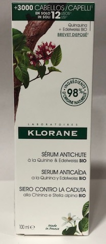 KLORANE SERUM ANTICAIDA CAPILAR QUININA 100 ML