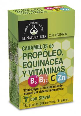 CARAMELOS DEFENSAS S/AZUCAR 40GR EL NATURALISTA