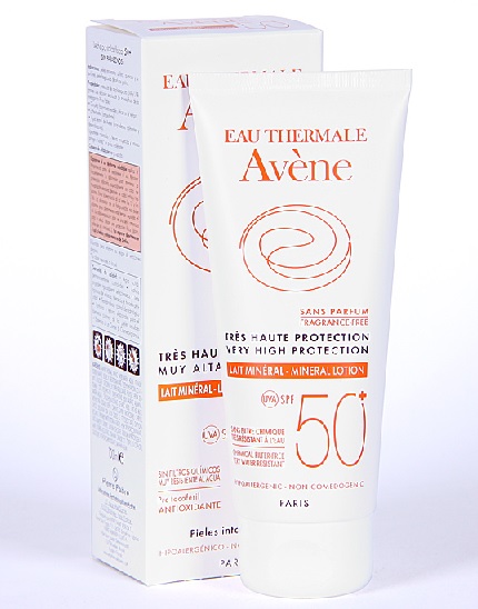 AVENE LECHE MINERAL SPF 50  100ML PIEL INTOLERANTE