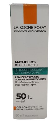 ANTHELIOS 50+ OIL CORRECT  GEL-CREMA 50ML