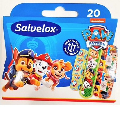 SALVELOX TIRITAS INFANTIL PATRULLA CANINA 20 UD