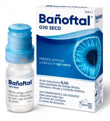 BAÑOFTAL OJO SECO ACIDO HIALURONICO 0.4% 10 ML