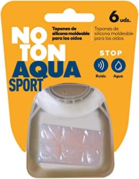 TAPONES SILICONA MOLDEABLES 6 UD NOTON AQUA SPORT