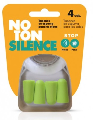 TAPONES DE ESPUMA 4 UD NOTON SILENCE