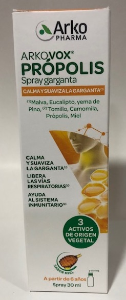 ARKOVOX SPRAY ORAL PROPOLIS 30ML