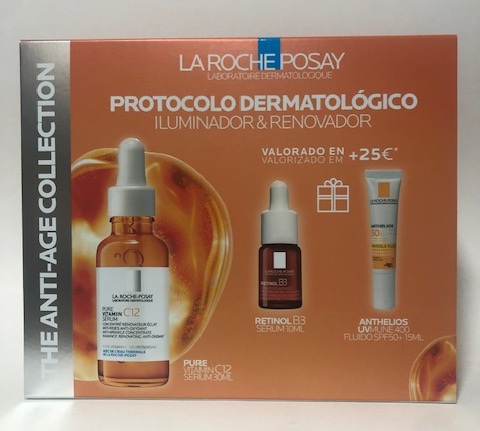 PACK SERUM PURE VITAMIN C12 LA ROCHE 30 ML+REGALO