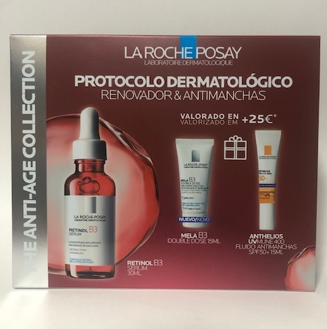 PACK SERUM RETINOL B3 LA ROCHE 30 ML+REGALO
