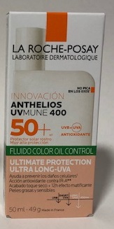 ANTHELIOS UVMUNE 50+ FLUIDO OIL CONTROL COLOR 50ML