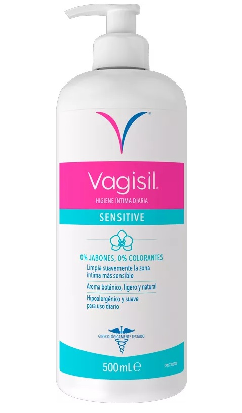 VAGISIL GEL HIGIENE INTIMA SENSITIVE 500 ML