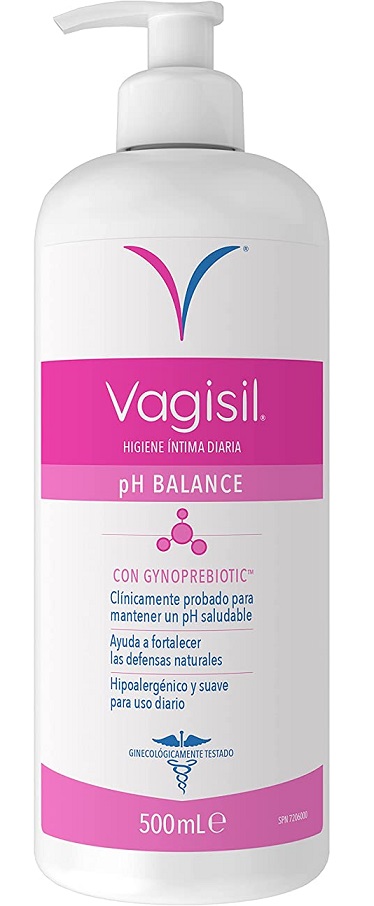 VAGISIL GEL HIGIENE INTIMA PH BALANCE 500 ML