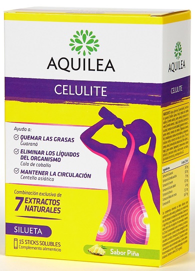 AQUILEA SILUETA CELULITIS 15 SOBRES