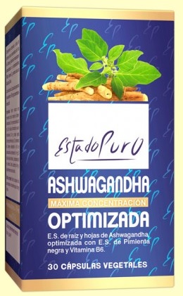 ESTADO PURO ASHWAGANDHA OPTIMIZADA 30 CAP