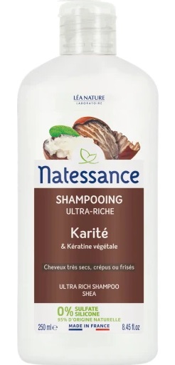 CHAMPU ULTRA NUTRITIVO KARITE 250 ML NATESSANCE