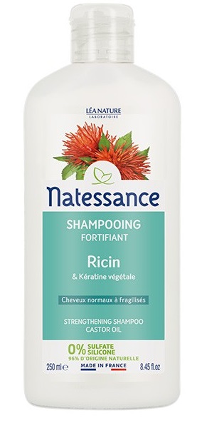 CHAMPU FORTIFICANTE RICINO 250 ML NATESSANCE