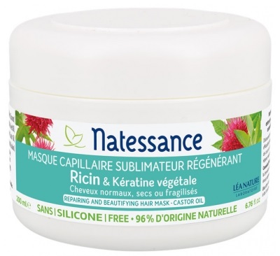 MASCARILLA REGENERADORA RICINO 200ML NATESSANCE
