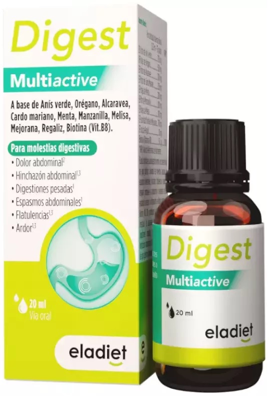 DIGEST MULTIACTIVE MOLESTIAS DIGESTION 20ML ELADIE
