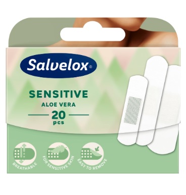 SALVELOX TIRITAS SENTIVE ALOE VERA 20 UD